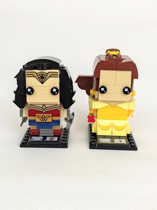 Lego brickheadz 41599 красуня та чудовісько Бель 41595 Disney Дісней