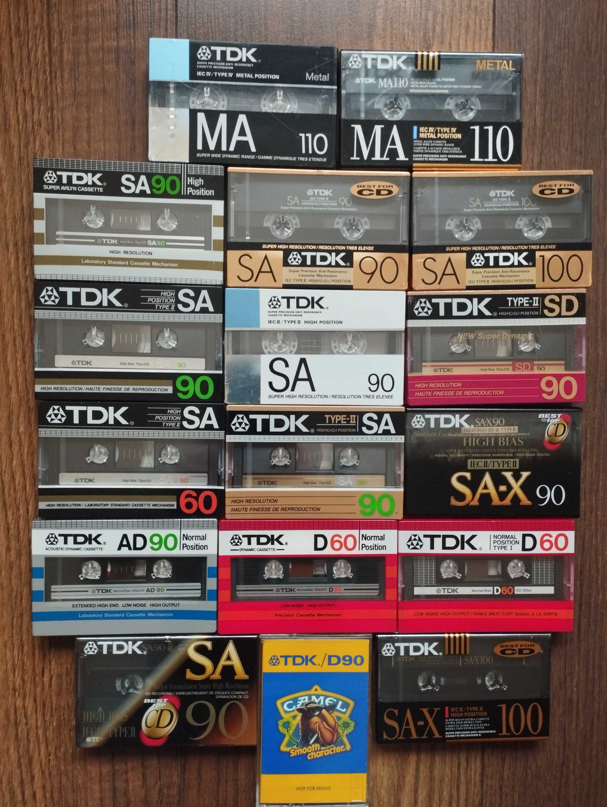 Аудиокассета Gold Star, Maxell, Agfa