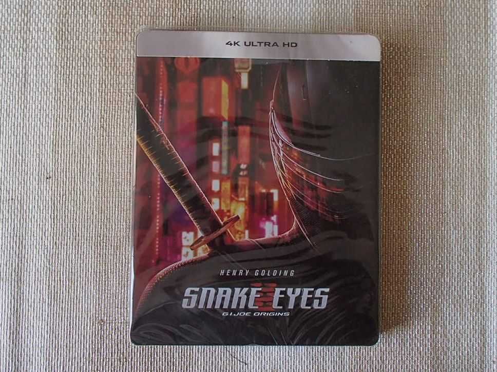 Snake Eyes : Geneza G.I. JOE Blu-ray 4k Steelbook PL Nowy!!