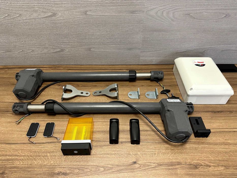 Автоматика для розпашних воріт, Привід на ворота, Двигун для воріт