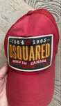 Dsquared oryginalna czapka z daszkiem.Piękny