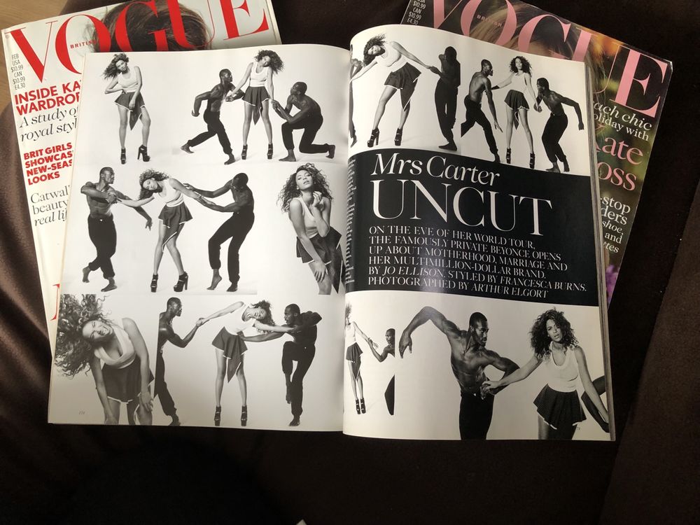 Magazyny czasopisma Vogue UK z 2013 roku