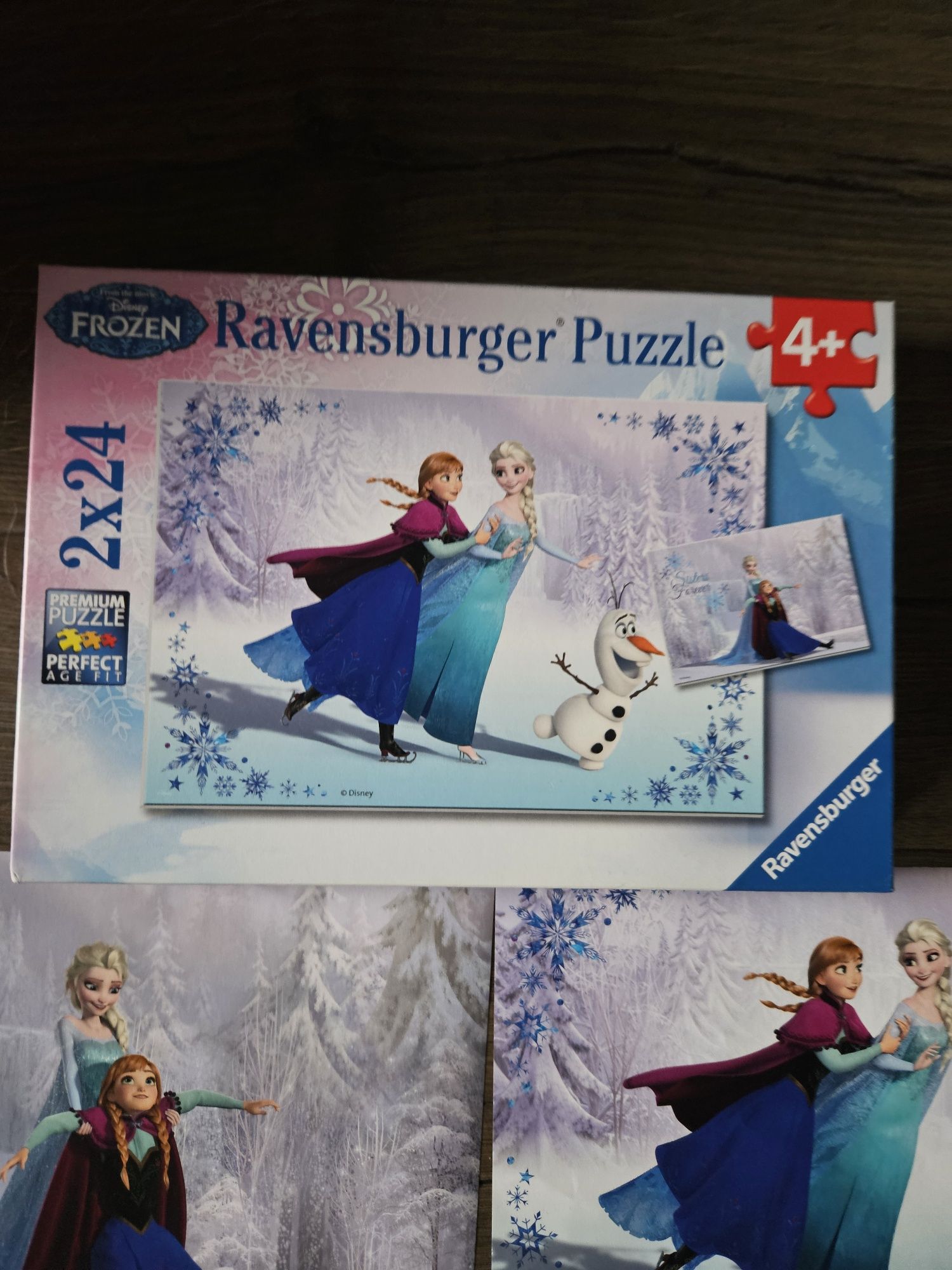 Puzzle frozen disney kraina śniegu lodu elsa anna