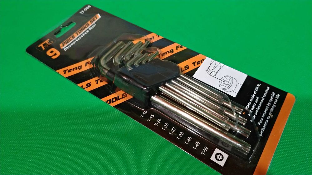 Набор ключей звезд ключи TORX (длинные)