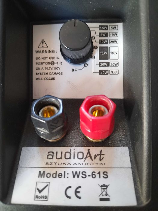2 colunas AUDIO ART de parede ou não.