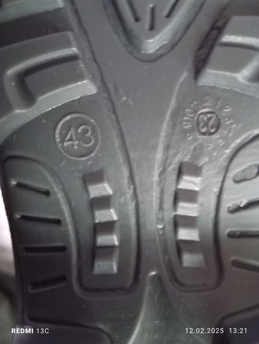 Робочі черевики утеплені, чоботи, 43р.