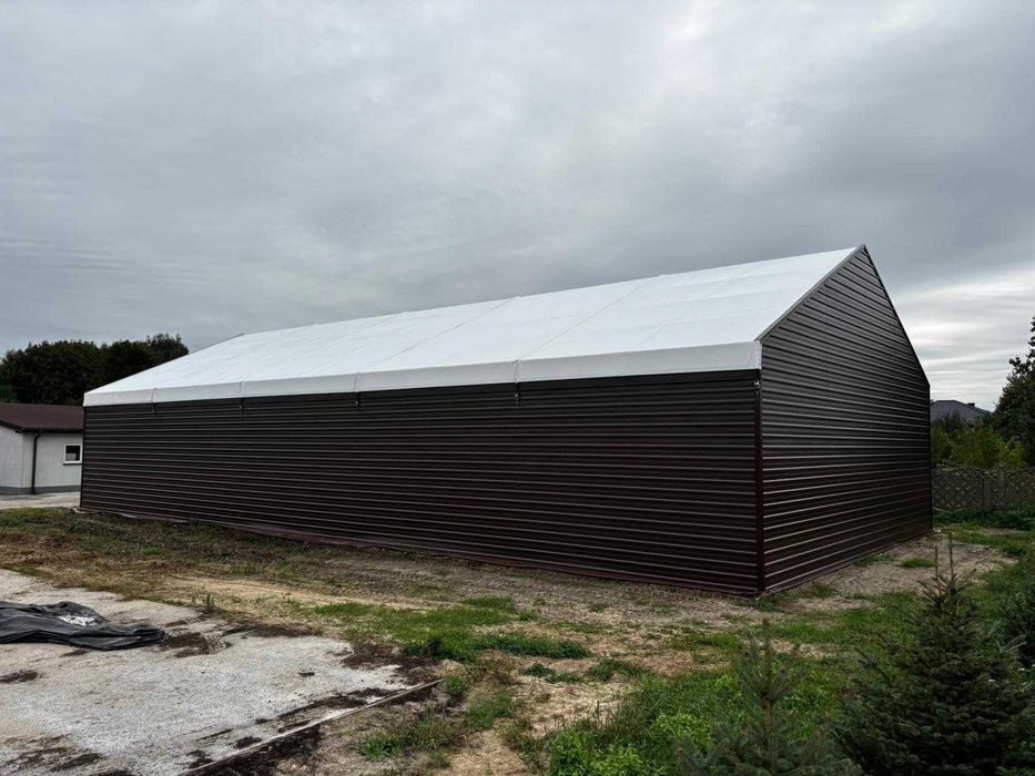 Hala Namiotowa Stalowa 12x25x4,5 300m2 magazyn rolnicza warsztat