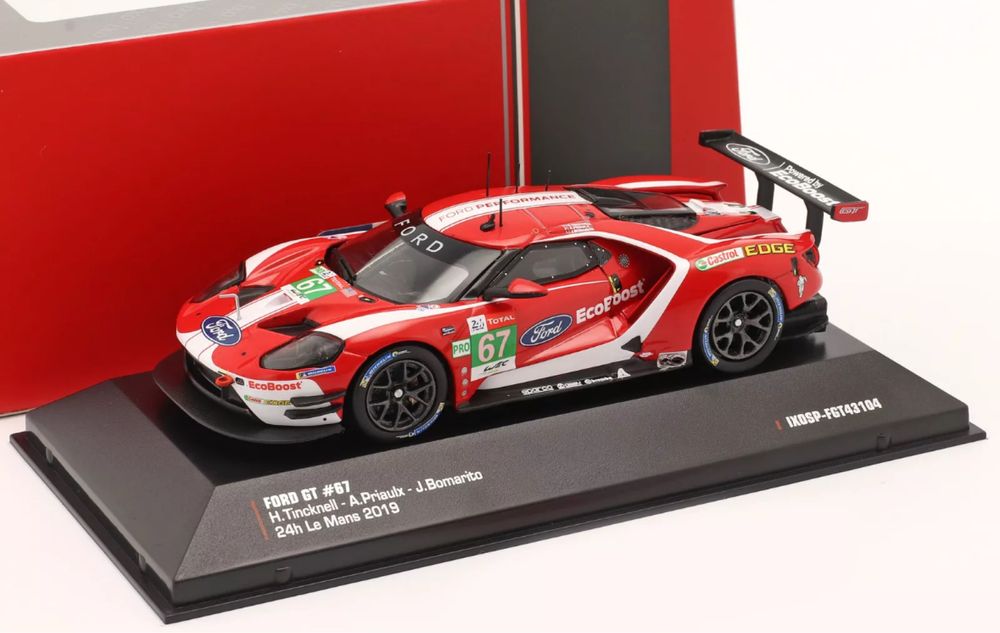 Miniaturas escala 1/43 Ford GT 24H Le Mans Novos Marca IXO