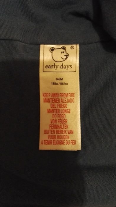 Śpiwór niemowlęcy od urodzenia