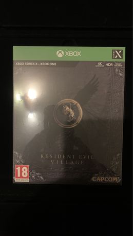 Resident evil 8 village limited edition xbox one series x + dlc