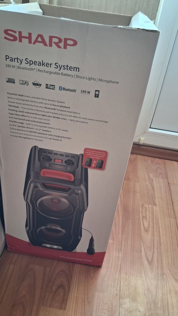 Głośnik bluetooth Sharp ps-929