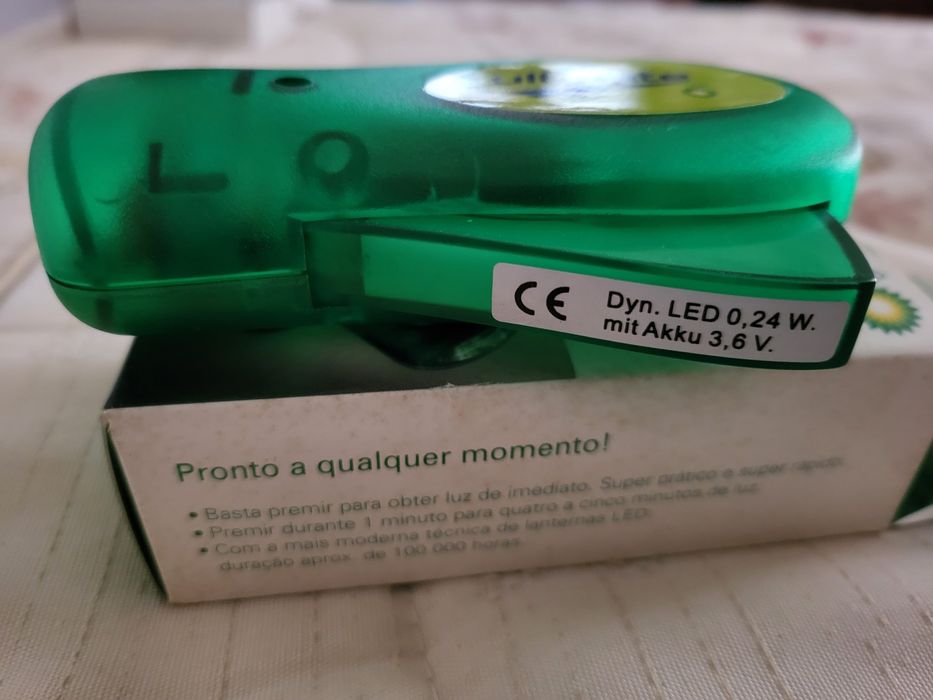 Lanterna Led sem pilha