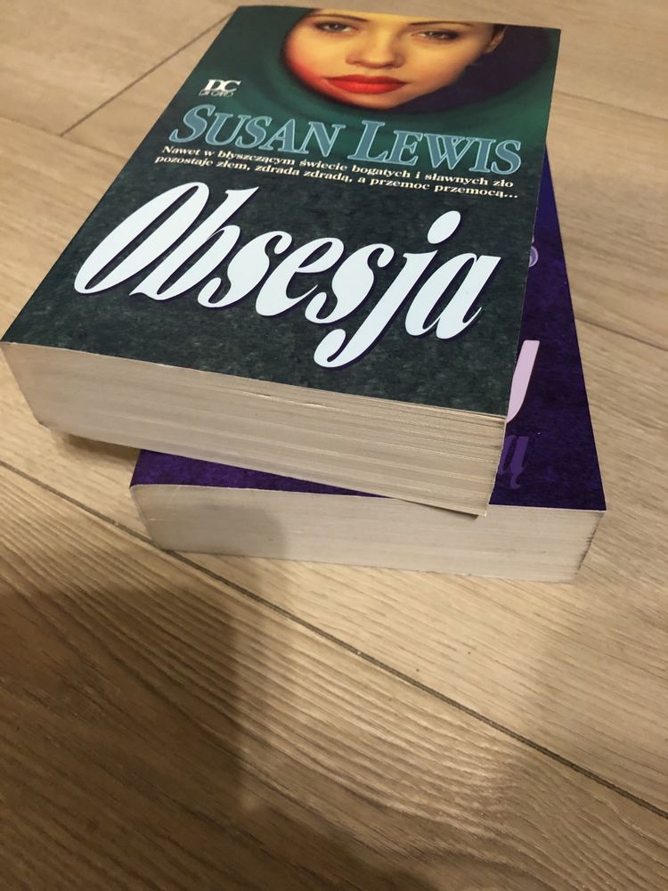 Książki Susan Lewis 2szt. Cena za całość.