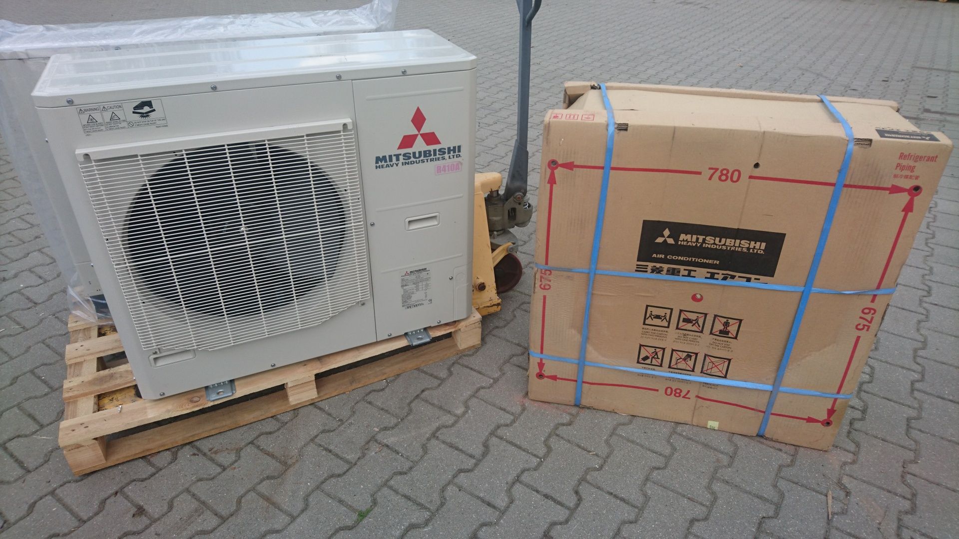 Klimatyzator pompa ciepła 16 kW z montazem