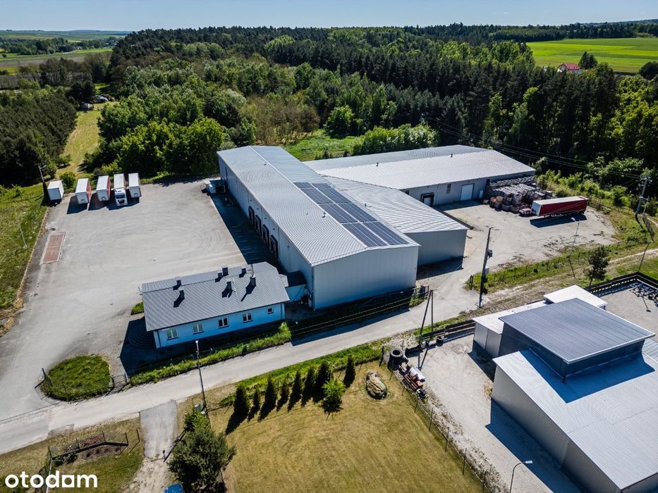 Sprzedam halę produkcyjno - magazynową