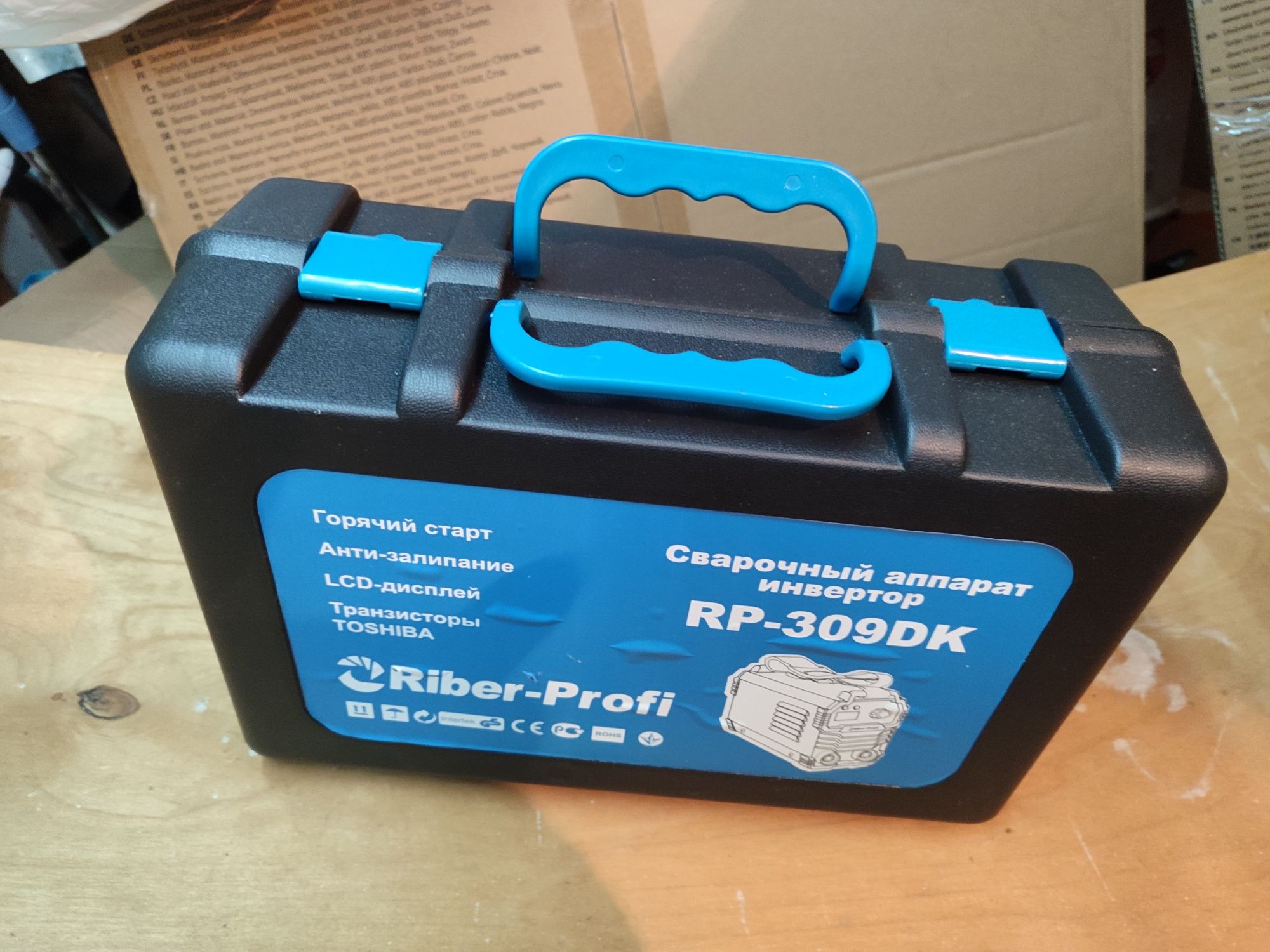 Зварювальний Новий інвертор Riber-Profi rp309dk