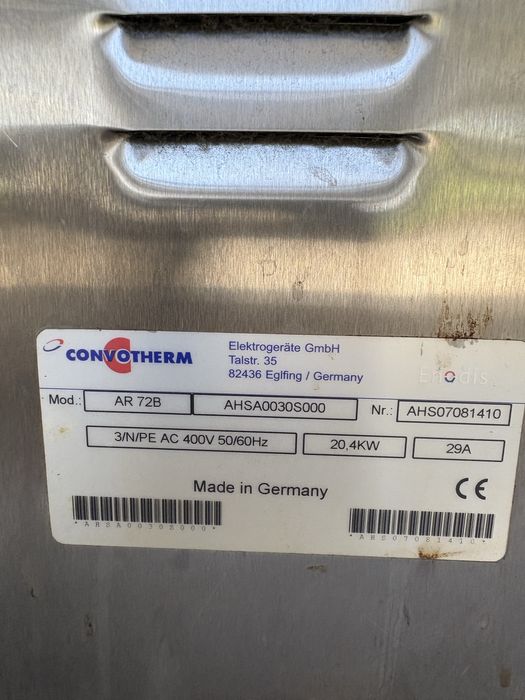 Piec konwekcyjny Ecoterm AR72B do bulek, chlebów, bagietetek lub ciast