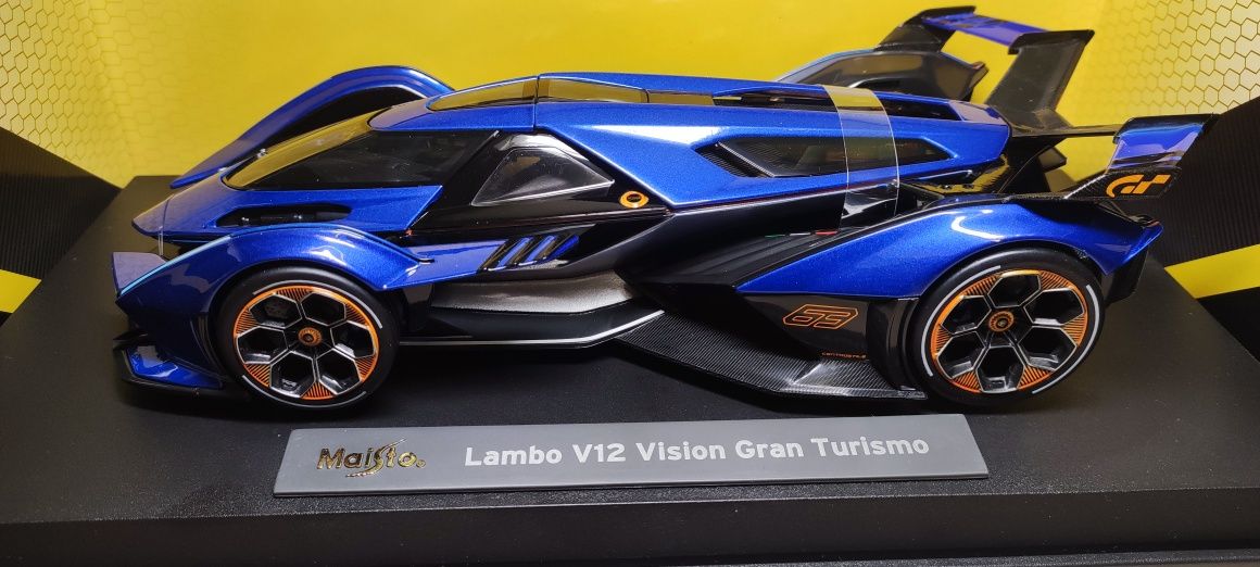 Коллекционная модель Lamborghini V12 Vision GT Maisto 1:18