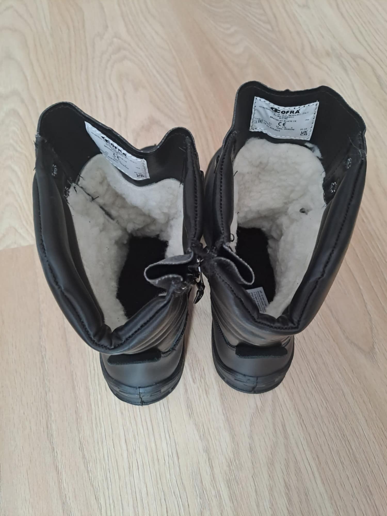 Buty robocze zimowe Cofra rozm. 43 Bratislav black UK