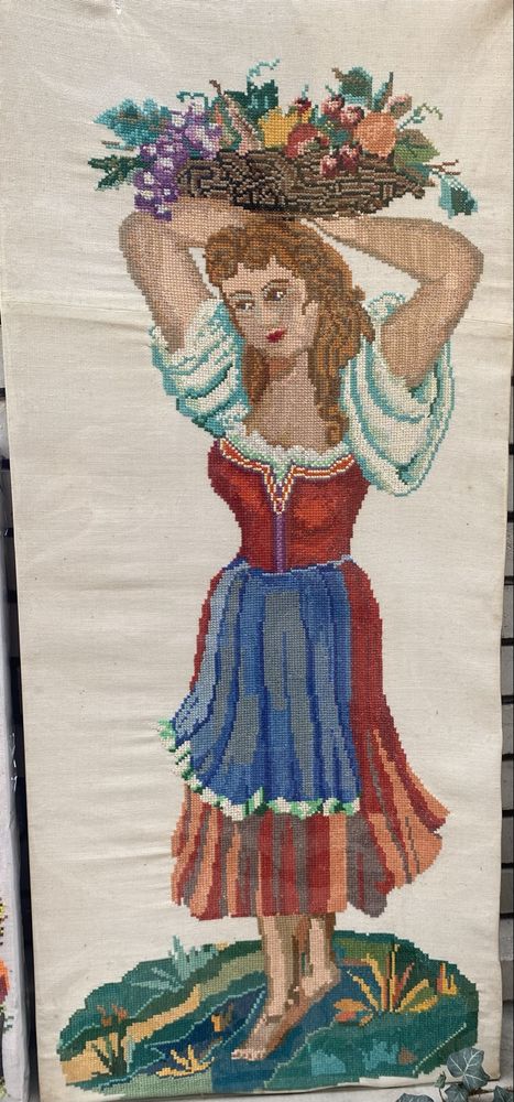 Картина вишита крестиком ссср