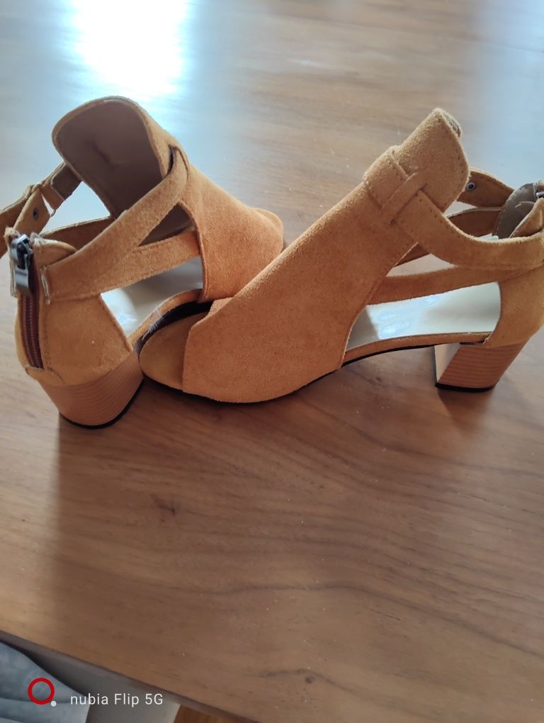 Buty damskie Eco zamsz