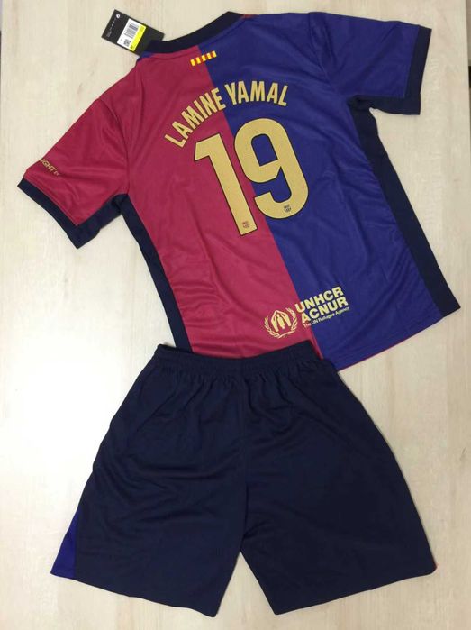 NOWOŚĆ!_Barcelona_Komplet_24/25_Away_#19_Lamine_Yamal_R.22