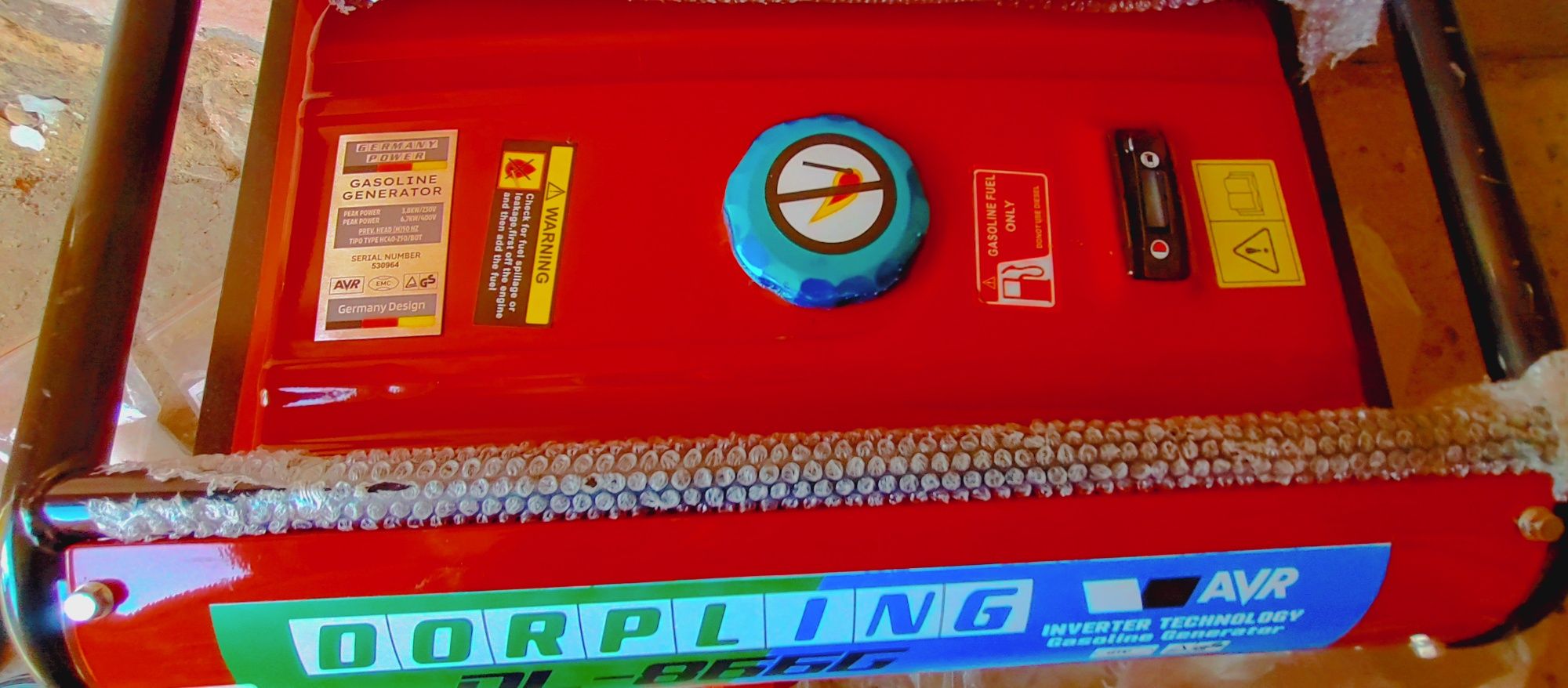 Agregat - Generator prądotwórczy Dorpling DL-866G