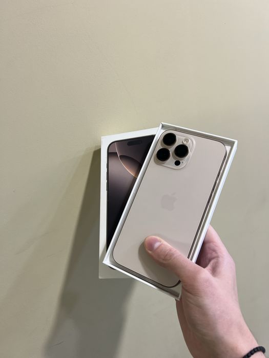 Б/у Iphone 16 Pro Max 512 Desert Titanium + BOX