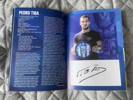 Lech Poznań autograf Pedro Tiba program meczowy