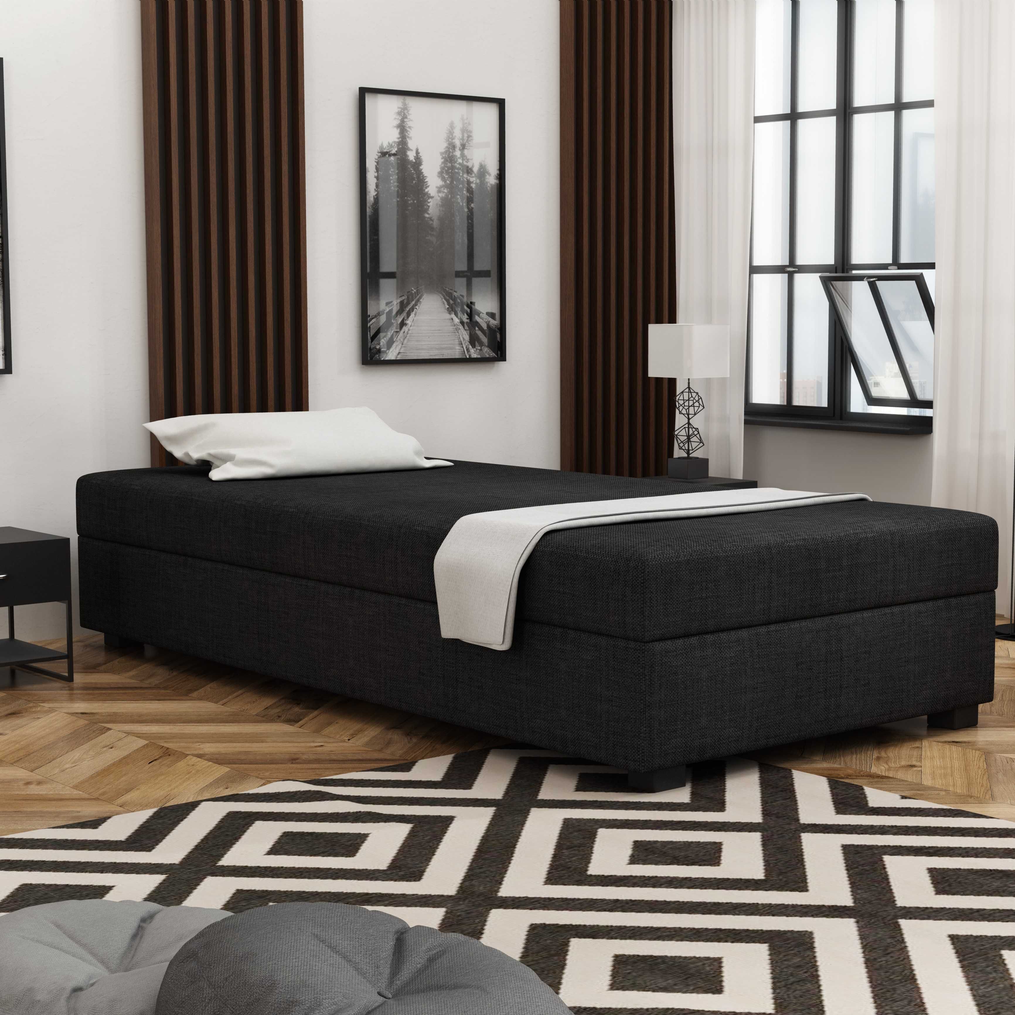 Łóżko z materacem Tapczan  jednoosobowy darmowa dostawa sofa wersalka