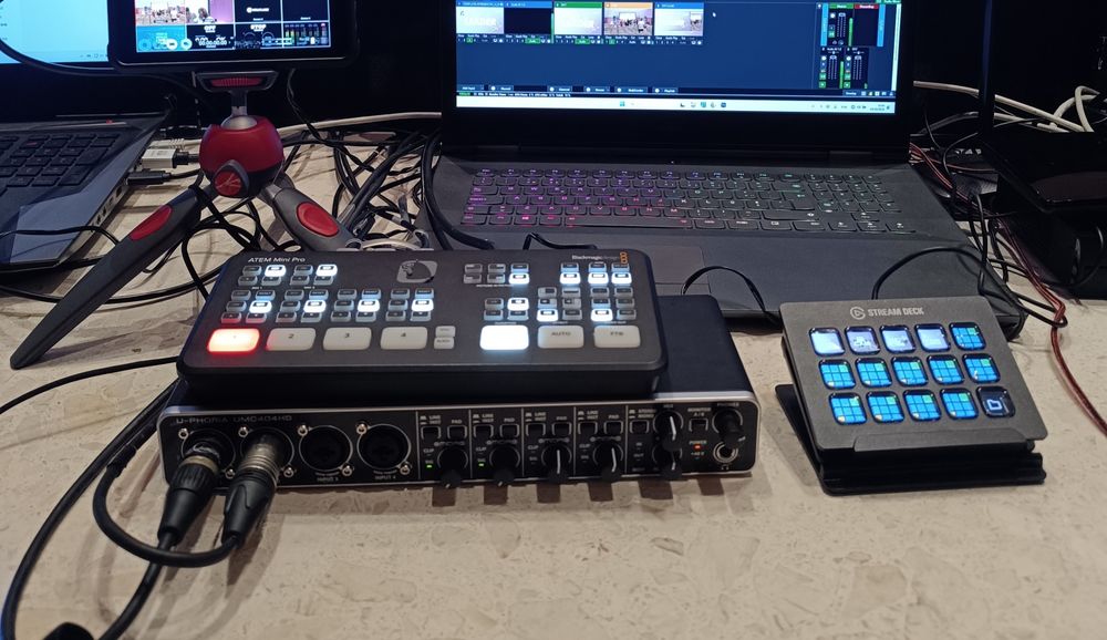 Live streaming e Captura de vídeo