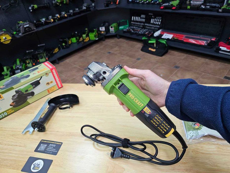 Болгарка ProCraft Professional 125 диск Гарантия 36мес