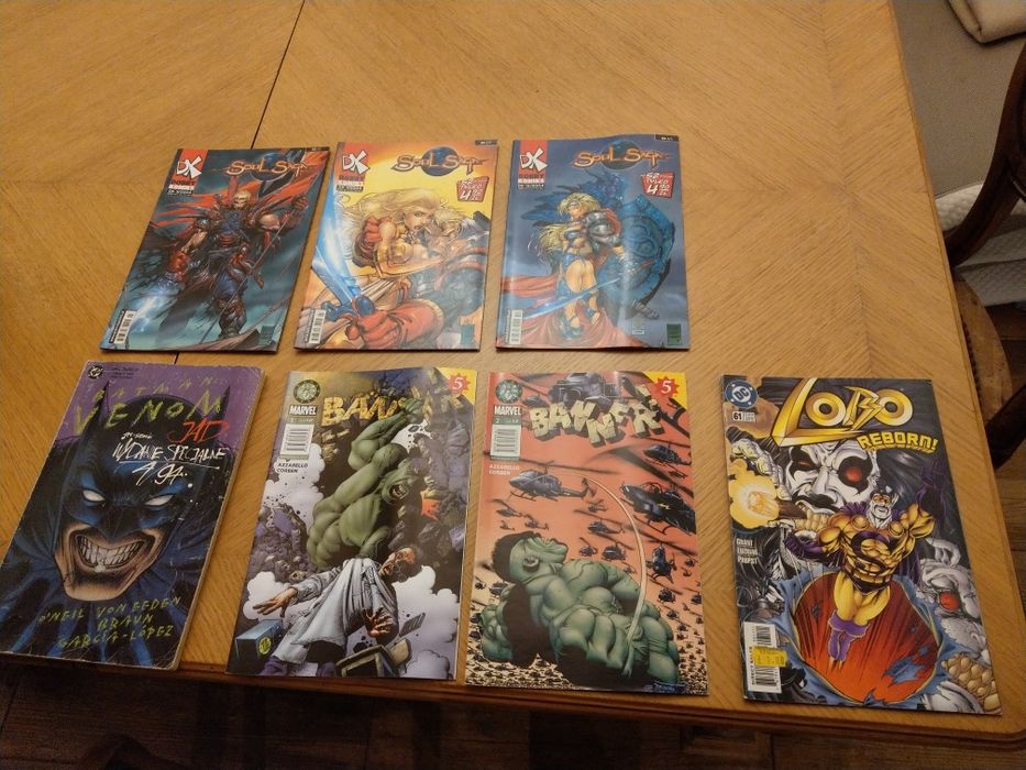 Komiksy soul saga, Batman, banner, lobo