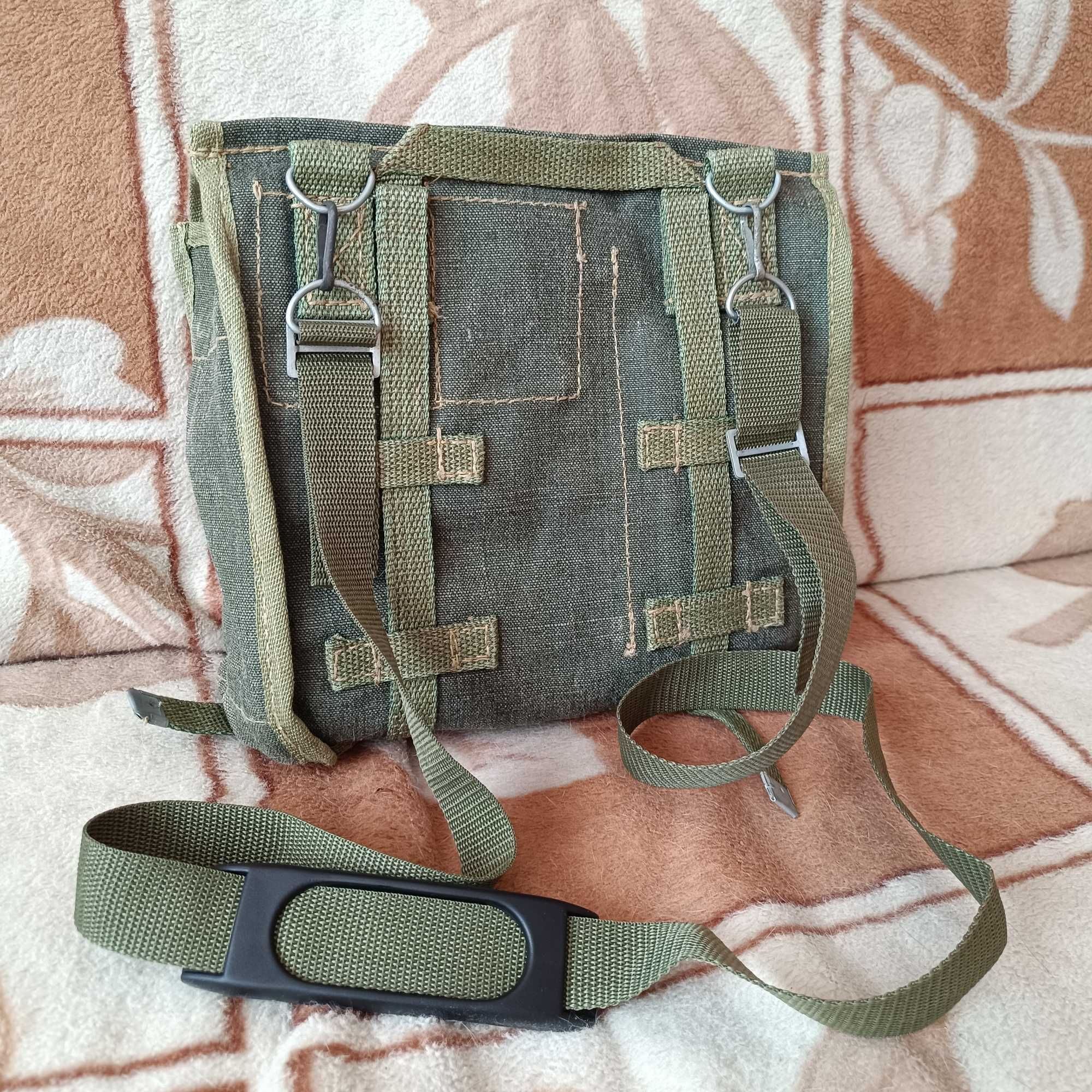 Wojskowa torba na ramię mocna biwak survival wędrówki PRL