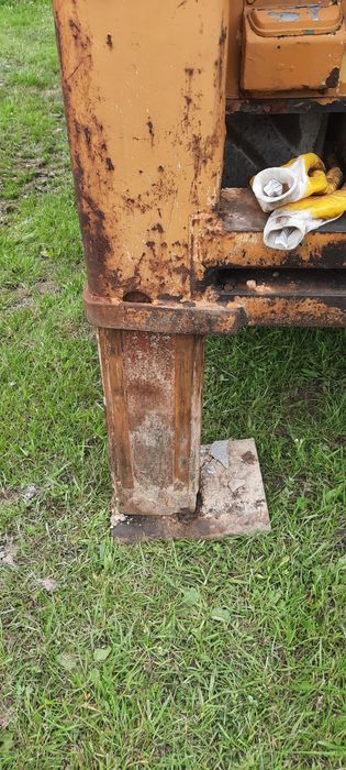 Ostrówek Stopa, podpora koparki ostrówek