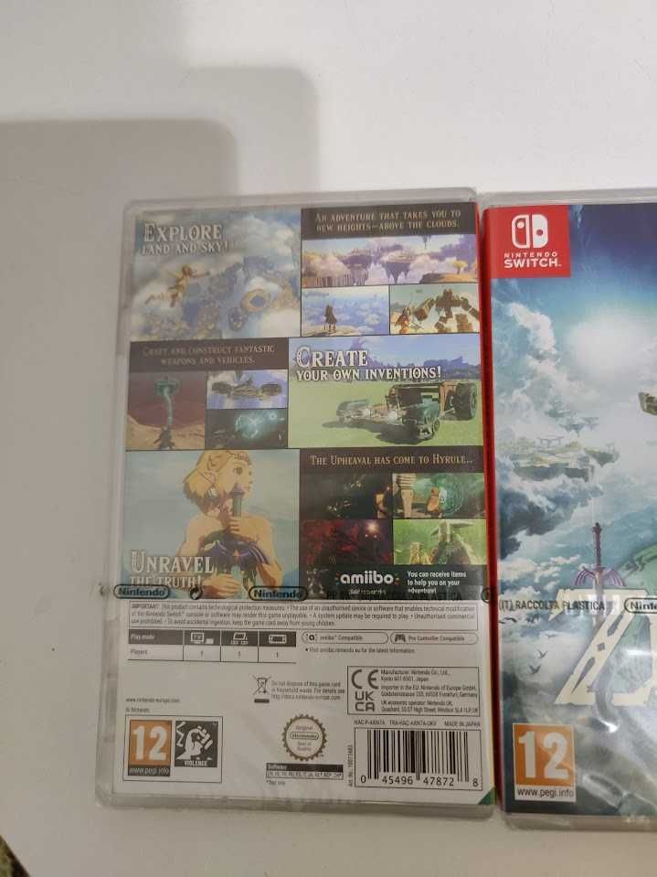 Nowa The Legend of Zelda Tears of the Kingdom Nintendo Switch