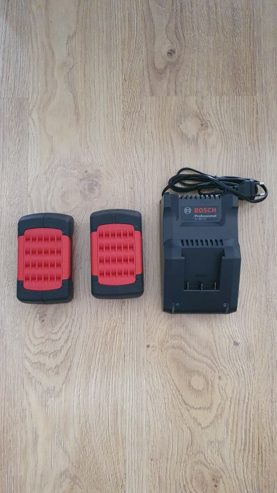 Zestaw Bosch 36v 2 x GBA 2 Ah plus ładowarka AL 36v-20