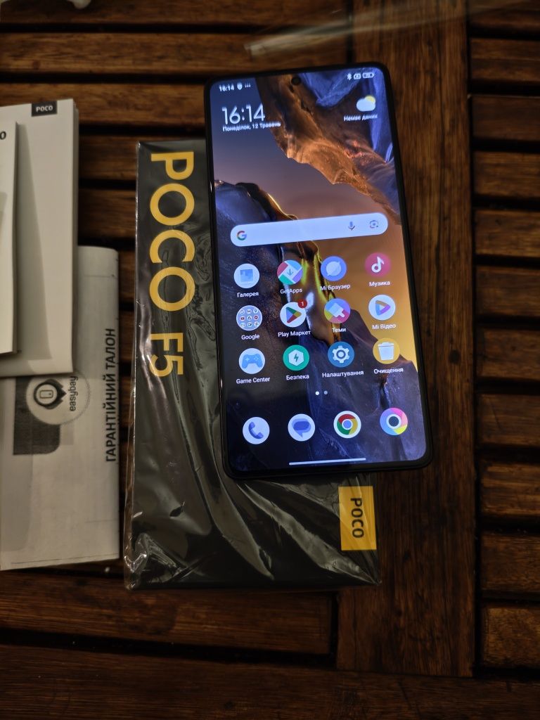 Poco F5 12+4/256 global в отличном состоянии