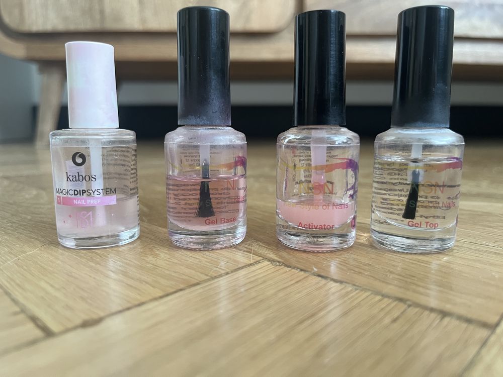 Zestaw do manicure tytanowy, paznokcie tytanowe