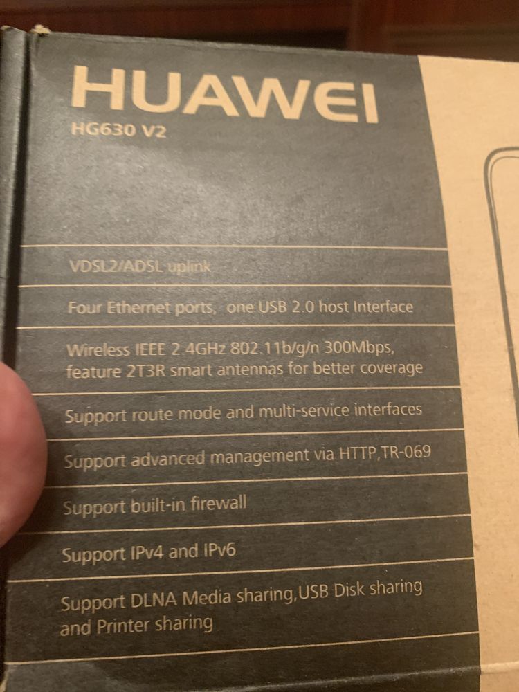 Роутер huawei hg 630