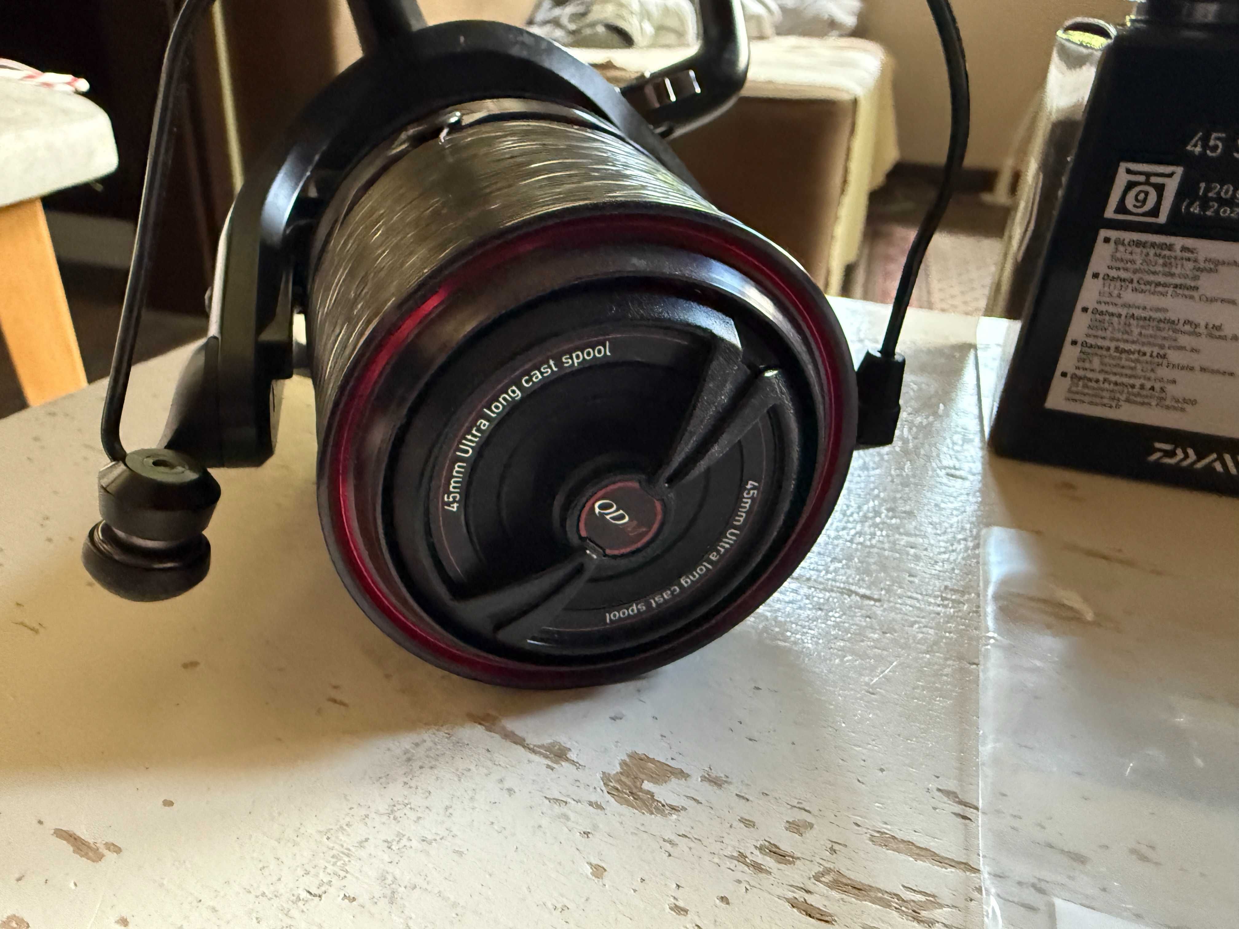 Kołowrotki Karpiowe Daiwa Whisker 45 SCWQD-OT idealne.