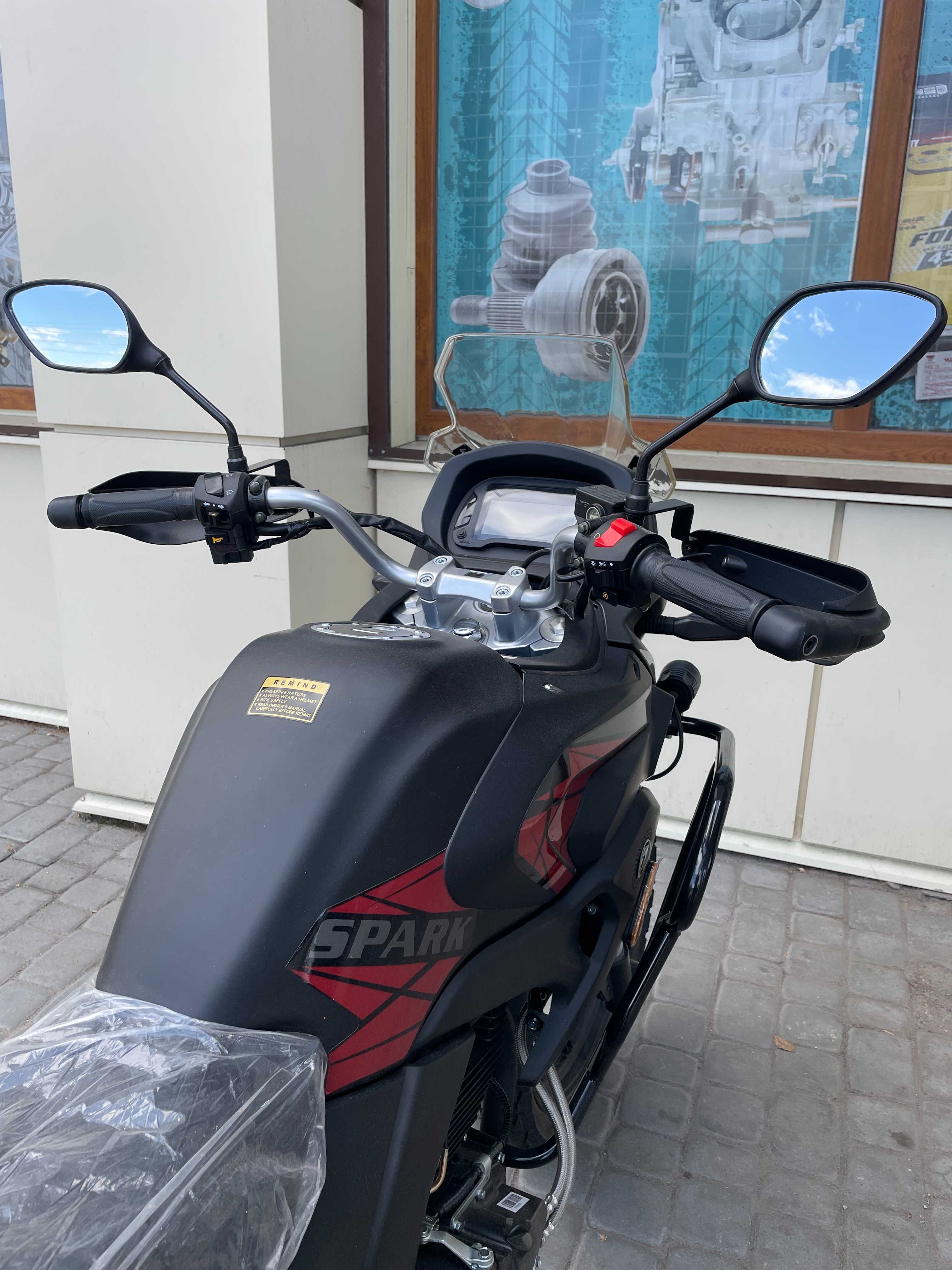Мотоцикл Spark SP300T-5 (чорний матовий)