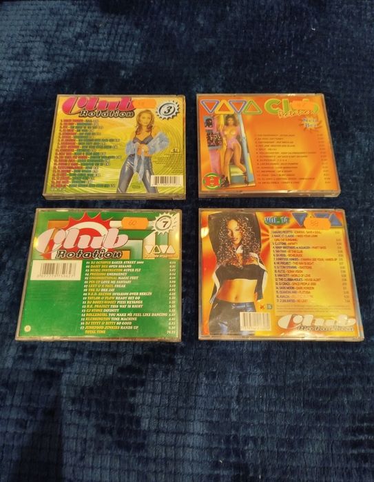 Zestaw 4szt płyt CD Viva Club Rotation poszukiwane i rzadkie