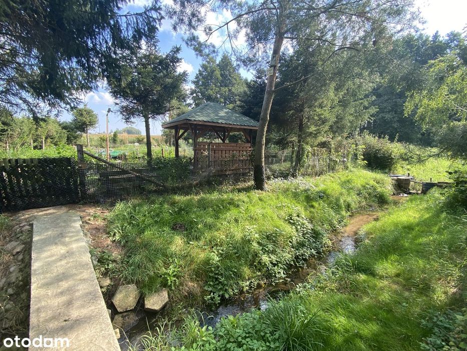 Działka budowlana przy drodze gminnej - blisko Łomży