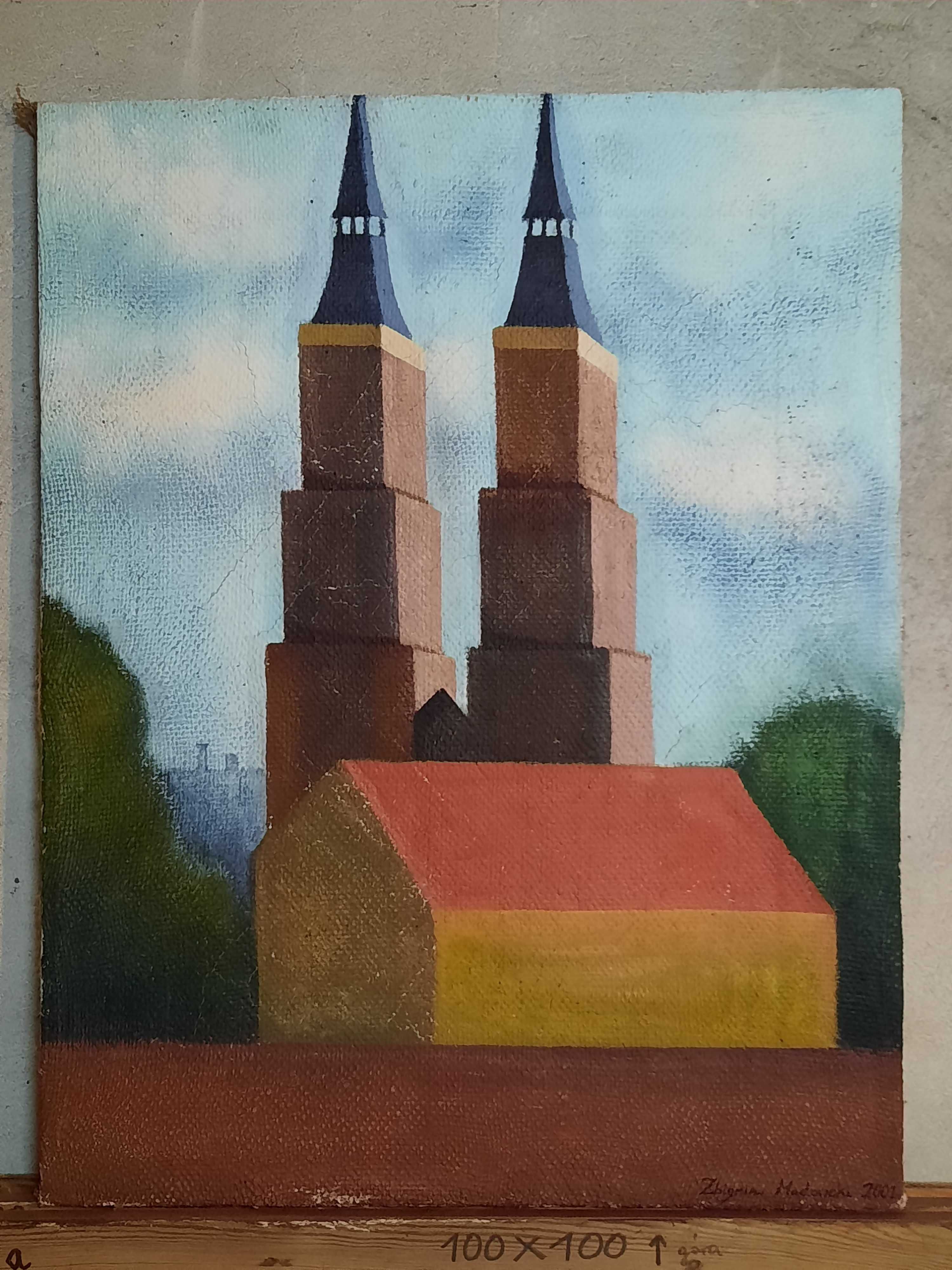 Obraz olejny na płótnie 83x65cm