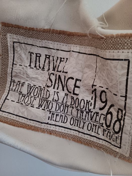 Mala Vintage com Alça Curta e Comprida