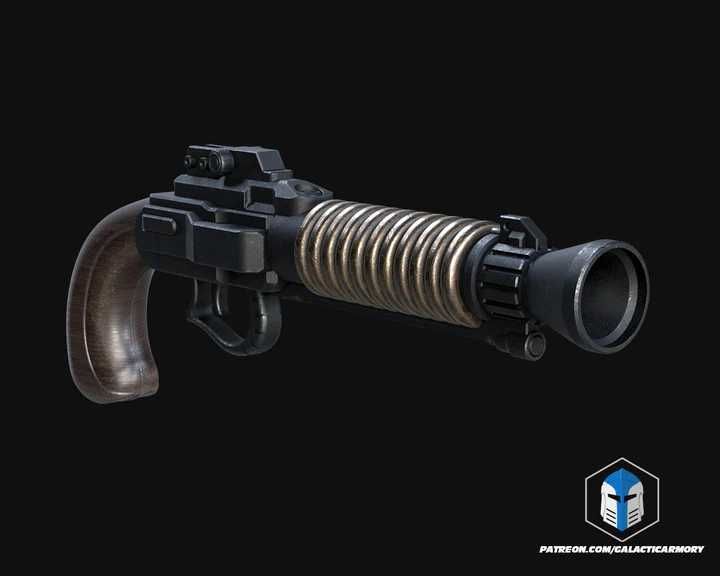 Blaster Skeleton Crew - Gwiezdne Wojny 1:1