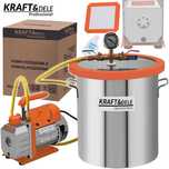 KRAFT&DELE Pompa Próżniowa Z Komorą Do Odpowietrzania 200w KD11785