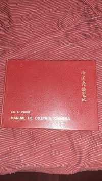 Manual de cozinha Chinesa Dr Li Ching culinária livro raro