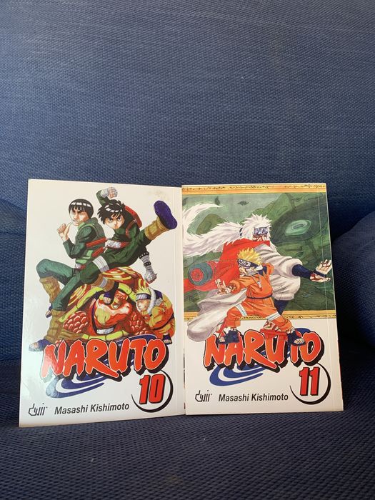 Naruto volumes 1-10 (exceto o 3, 6) - Devir